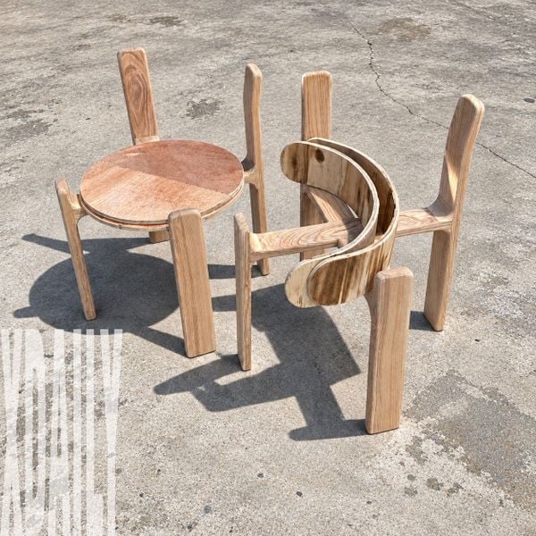 Ghế ăn XDAILY - GRANITE CHAIR | Ghế ăn gỗ cao cấp