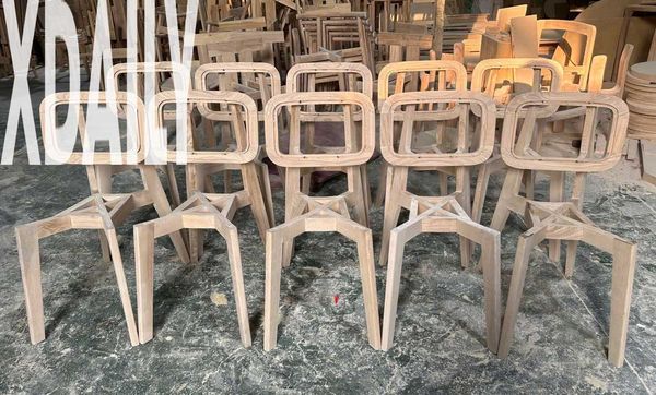 Ghế ăn tựa mây XDAILY - Cane