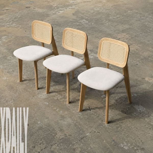Ghế ăn tựa mây XDAILY - Cane