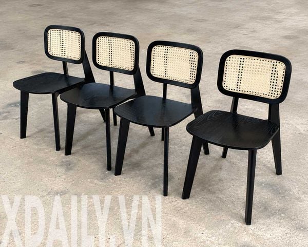 Ghế ăn tựa mây XDAILY - Cane