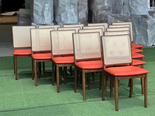 Ghế ăn tựa mây