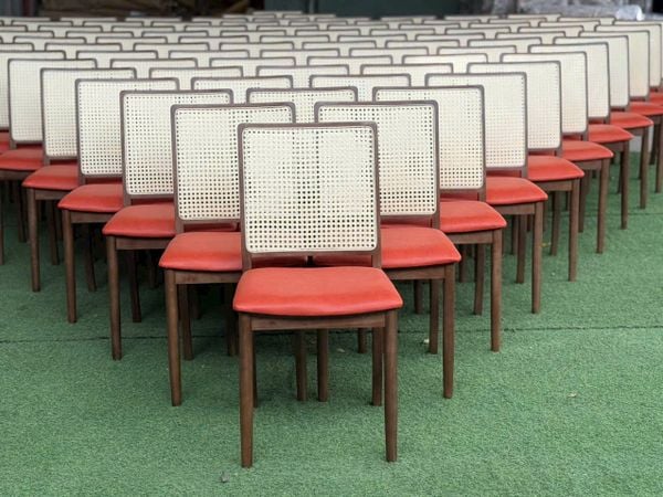 Ghế ăn tựa mây