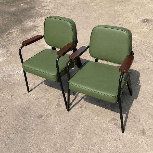 Ghế cà phê XDAILY - FAUTE chair | Ghế cà phê chân sắt cao cấp .