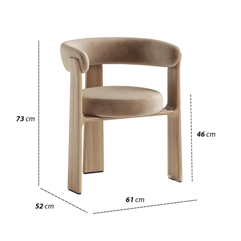 ghế ăn xdaily, granite dining chair