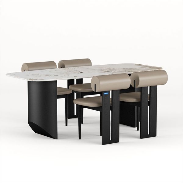 Ghế ăn XDAILY - HIPPO chair | Ghế gỗ bọc nệm cao cấp.