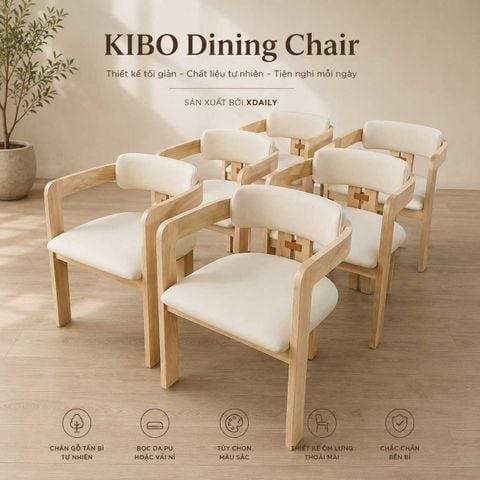 ghế ăn xdaily, kibo chair