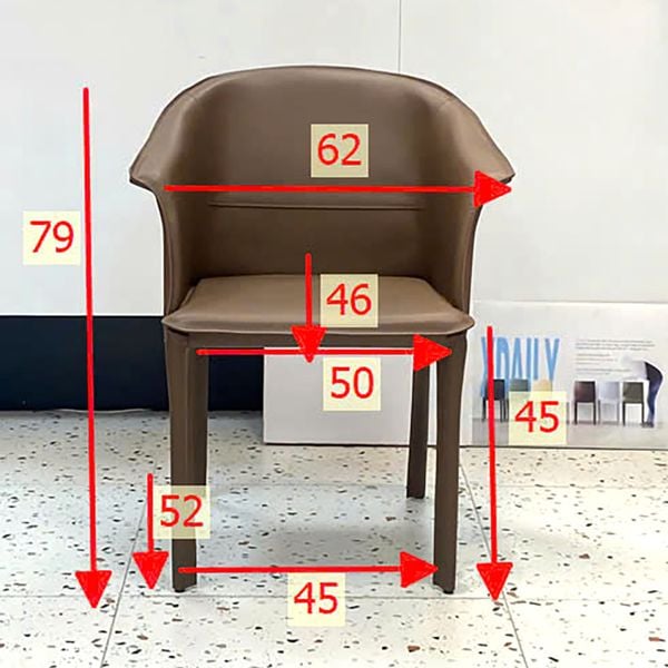 Ghế ăn bọc da cao cấp XDAILY - ROM chair