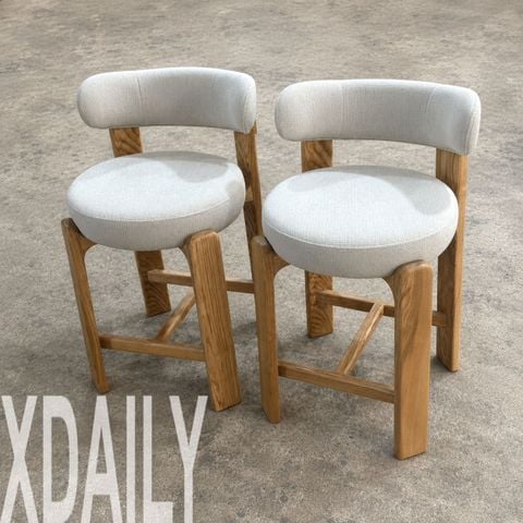 ghế quầy bar xdaily, granite bar stool