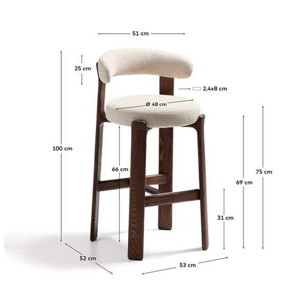 Ghế quầy bar XDAILY | GRANITE stool