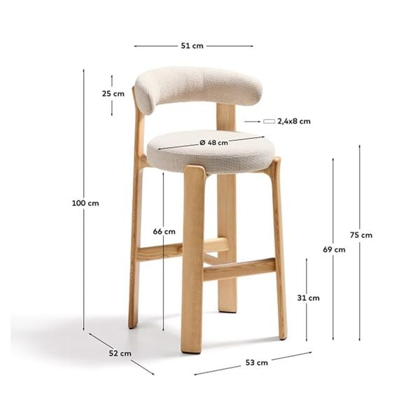 Ghế quầy bar XDAILY | GRANITE stool