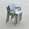 Ghế nhựa sóng có tay XDAILY | WAVE chair