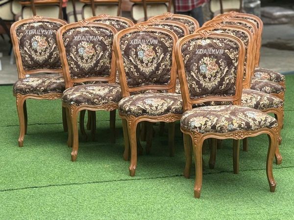 Ghế ăn XDAILY | Ghế tân cổ điển LOUIS III