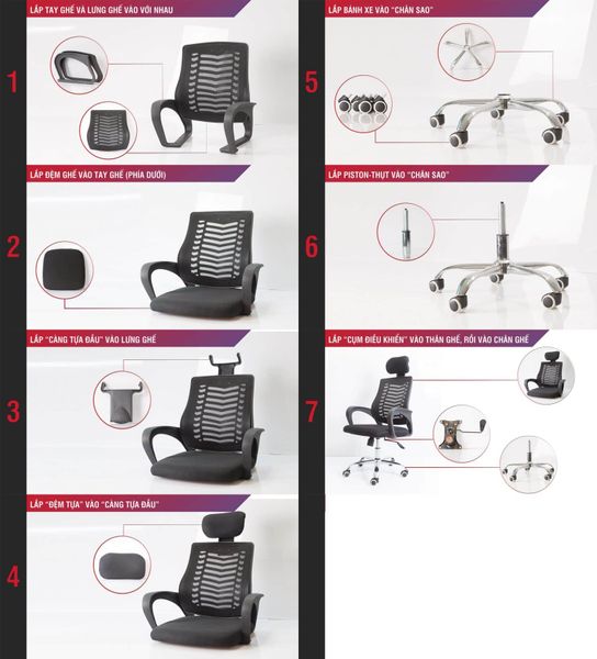 Ghế văn phòng Xdaily -  GX410