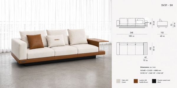 Ghế sofa XDAILY | CONNERY sofa