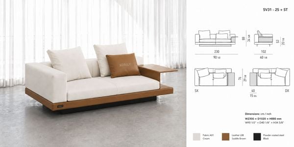 Ghế sofa XDAILY | CONNERY sofa