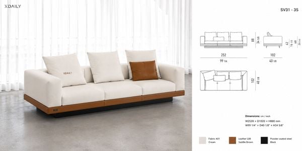 Ghế sofa XDAILY | CONNERY sofa