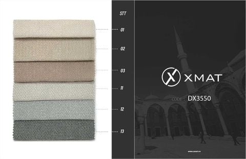 Vật liệu vải nỉ XMAT | DX3550