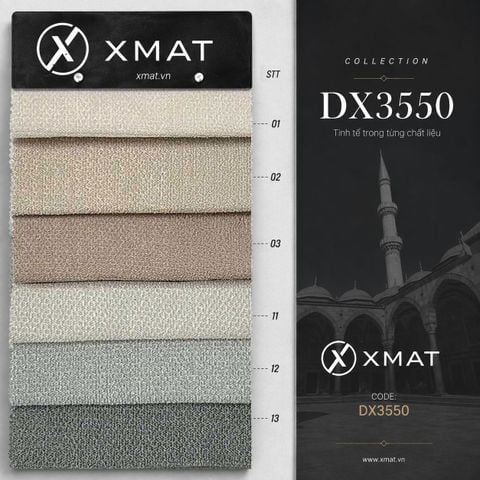 Vật liệu vải nỉ XMAT | DX3550