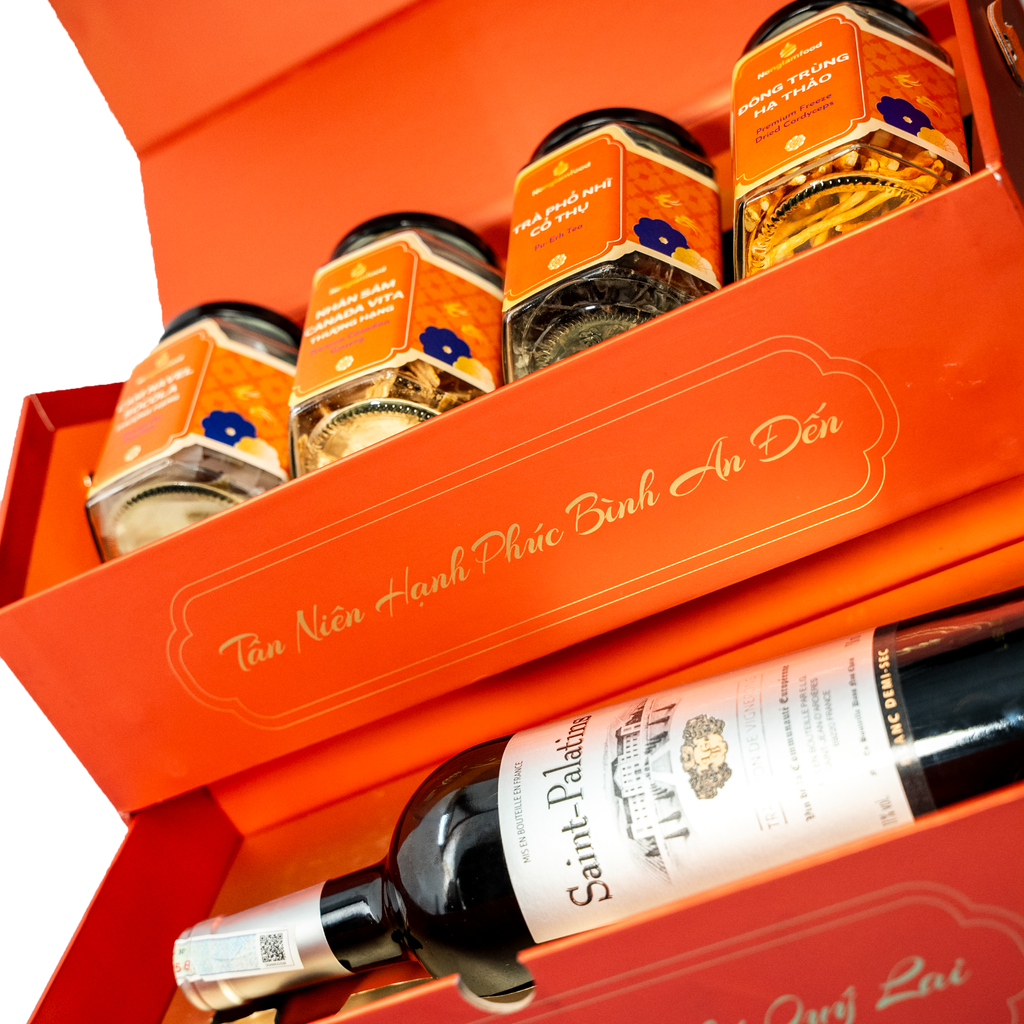 Bộ quà tết 2026 - SUM VẦY PREMIUM 02 | Set Quà Tết Nonglamfood | Vẹn Nguyên Hương Tết – Gắn Kết Yêu Thương