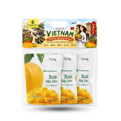 COMBO XOÀI SẤY DẺO 6 TÚI (MUA 5 TẶNG 1) | 6-PACK DRIED MANGO COMBO | BUY 5 GET 1 FREE