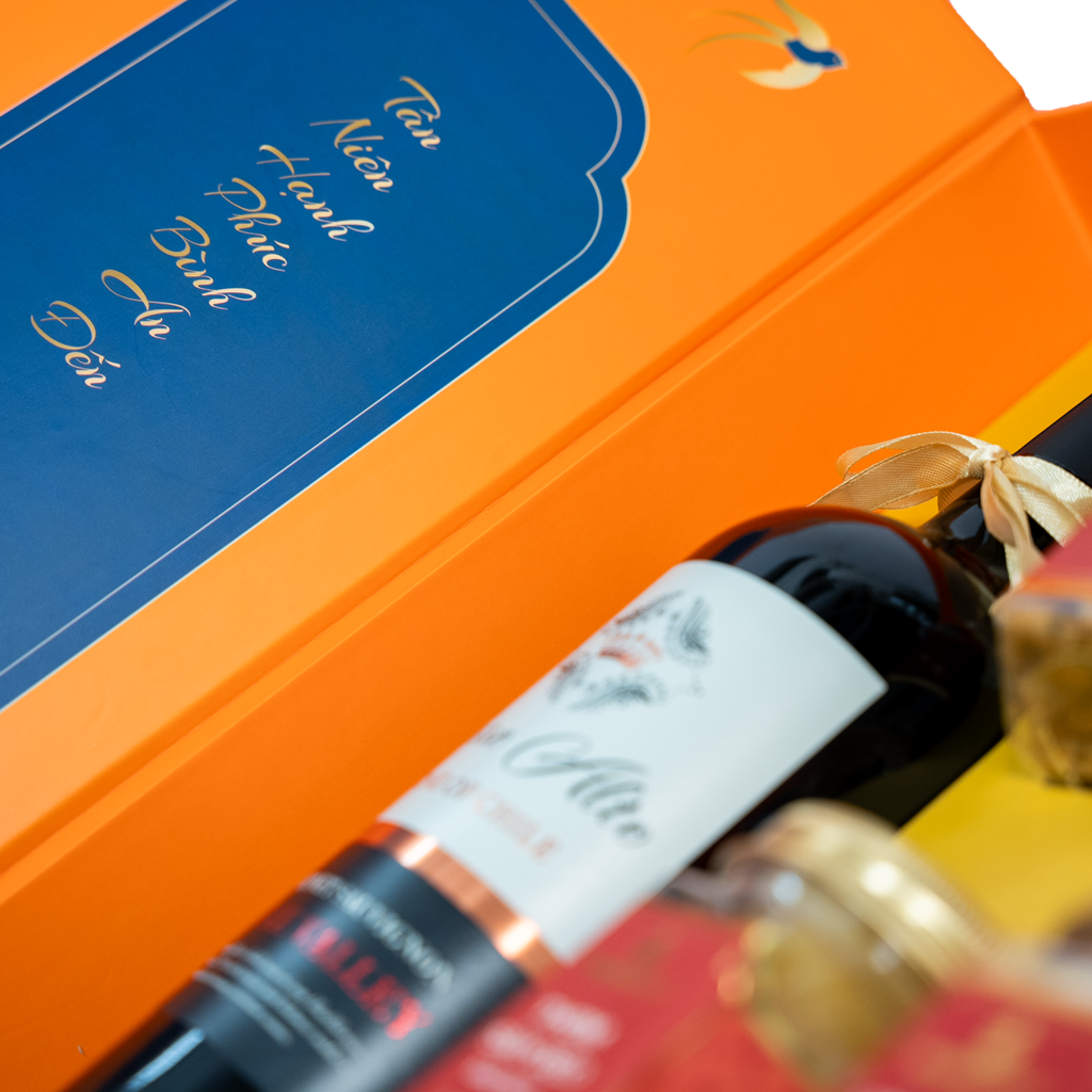 Bộ quà tết 2026 - PHỒN VINH 01 | Set Quà Tết Nonglamfood | Vẹn Nguyên Hương Tết – Gắn Kết Yêu Thương