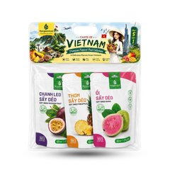COMBO TRÁI CÂY SẤY DẺO 6 VỊ NHIỆT ĐỚI | 6-FLAVOR DRIED FRUIT COMBO | TROPICAL FRUIT
