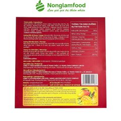 Mix Trái Cây Sấy Dẻo Nonglamfood hộp 200g | Ăn vặt tốt cho sức khỏe | Tropical Food