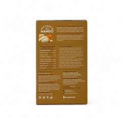 XOÀI NHÚNG SÔ CÔ LA TRẮNG PHỦ DỪA GIÒN HỘP 120G | WHITE CHOCOLATE DIPPED MANGO WITH CRUNCHY COCONUT | TROPICAL FRUIT