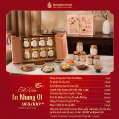 Bộ quà tết 2026 - AN KHANG 01 | Set Quà Tết Nonglamfood | Vẹn Nguyên Hương Tết – Gắn Kết Yêu Thương