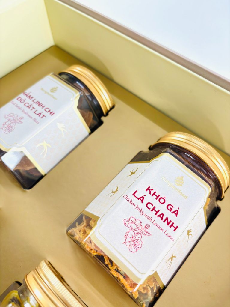 Bộ quà tết 2026 - AN NHIÊN 01 | Set Quà Tết Nonglamfood | Vẹn Nguyên Hương Tết – Gắn Kết Yêu Thương