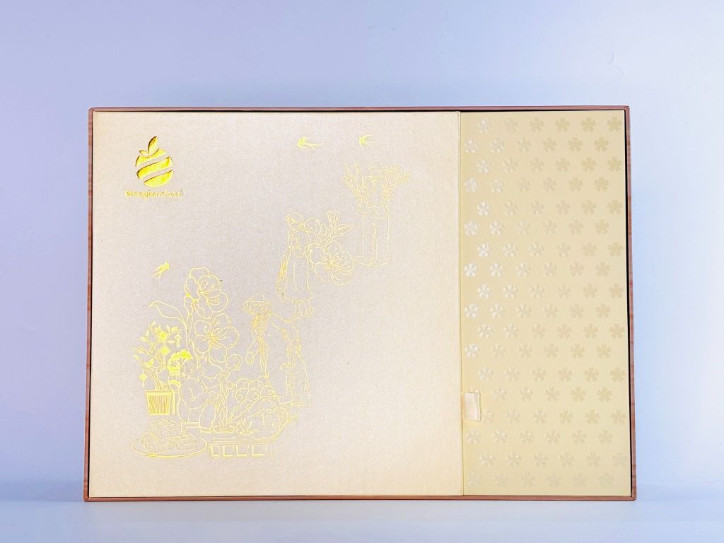 Bộ quà tết 2026 - AN NHIÊN 02 | Set Quà Tết Nonglamfood | Vẹn Nguyên Hương Tết – Gắn Kết Yêu Thương