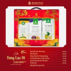 Bộ quà tết 2026 - BỪNG LỘC 01 | Set Quà Tết Nonglamfood | Vẹn Nguyên Hương Tết – Gắn Kết Yêu Thương
