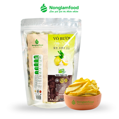 VỎ BƯỞI SẤY DẺO NONGLAMFOOD TÚI 500G | ĂN VẶT TỐT CHO SỨC KHỎE | HEALTHY SNACK