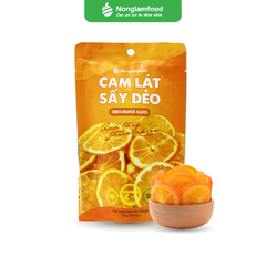 CAM LÁT SẤY DẺO | TÚI 45G | DRIED ORANGE | HEALTHY SNACK