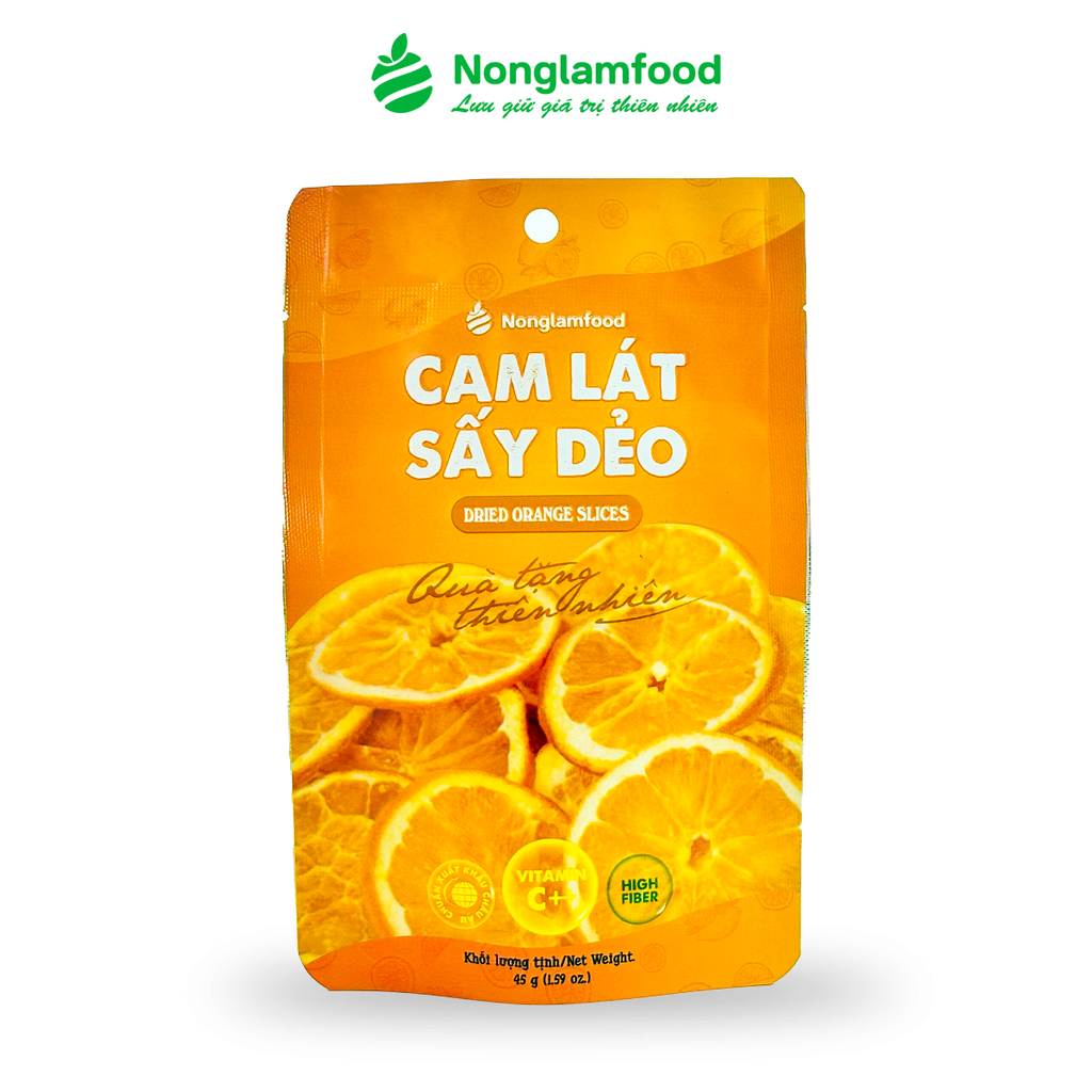 CAM LÁT SẤY DẺO 45G| ĂN VẶT TỐT CHO SỨC KHỎE| HEALTHY SNACK