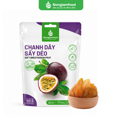 CHANH DÂY SẤY DẺO | TÚI 100G | DRIED PASSION FRUIT | HEALTHY SNACK