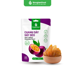 CHANH DÂY SẤY DẺO | TÚI 45G | DRIED PASSION FRUIT | HEALTHY SNACK