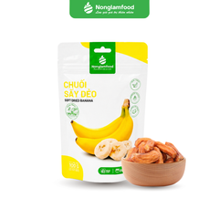 CHUỐI SẤY DẺO | TÚI 100G | DRIED BANANA | HEALTHY SNACK