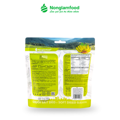 CHUỐI SẤY DẺO- TÚI 75GR| ĂN VẶT TỐT CHO SỨC KHỎE| HEALTHY SNACK