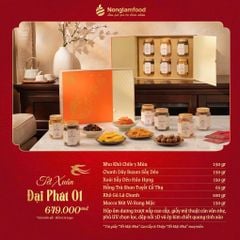 Bộ quà tết 2026 - ĐẠI PHÁT 01 | Set Quà Tết Nonglamfood | Vẹn Nguyên Hương Tết – Gắn Kết Yêu Thương