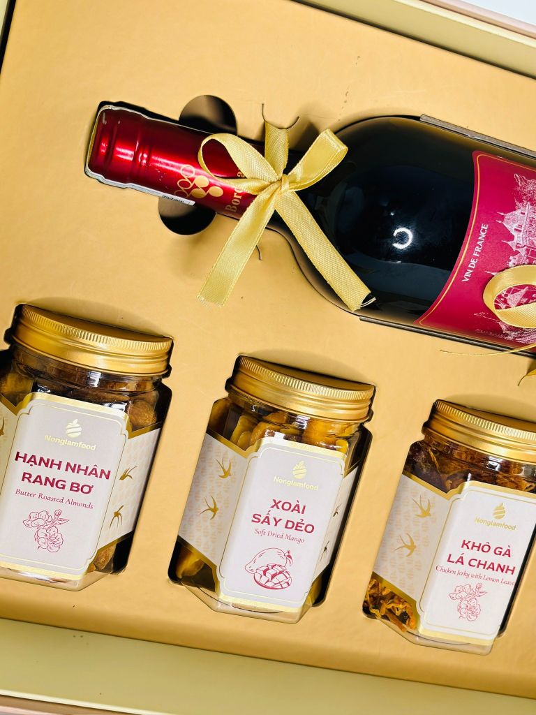 Bộ quà tết 2026 - ĐẠI PHÁT 02 | Set Quà Tết Nonglamfood | Vẹn Nguyên Hương Tết – Gắn Kết Yêu Thương