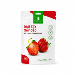 COMBO 6 TÚI DÂU TÂY SẤY DẺO 100G NONGLAMFOOD | NONGLAMFOOD SOFT DRIED STRAWBERRY COMBO – 6 BAGS × 100G