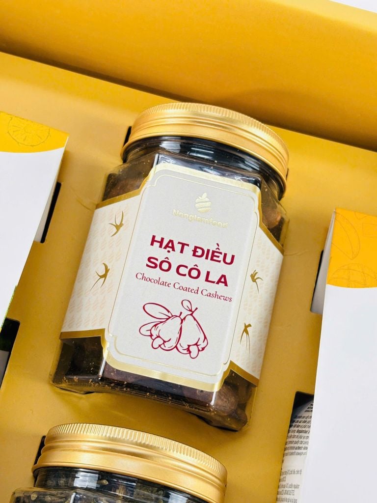 Bộ quà tết 2026 - ĐOÀN VIÊN 01 | Set Quà Tết Nonglamfood | Vẹn Nguyên Hương Tết – Gắn Kết Yêu Thương