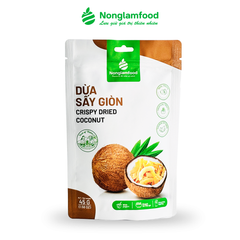 DỪA SẤY GIÒN 45G| ĂN VẶT TỐT CHO SỨC KHỎE| HEALTHY SNACK