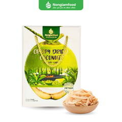 DỪA SẤY GIÒN | HỘP 150G | CRISPY COCONUT CHIPS | HEALTHY SNACK