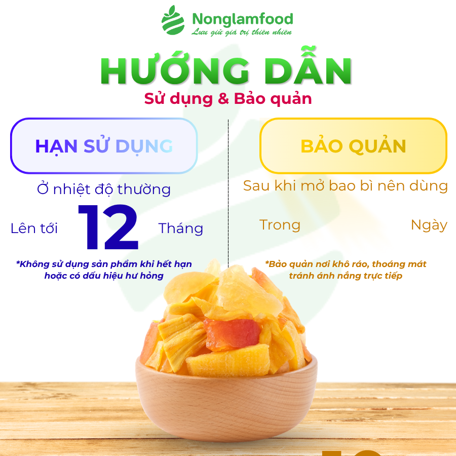 MIX TRÁI CÂY SẤY DẺO | TÚI 300G | MIXED TROPICAL DRIED  FRUIT | HEALTHY SNACK