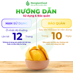 XOÀI XẾP BÔNG SẤY DẺO | HỘP 400G | DRIED MANGO | HEALTHY SNACK