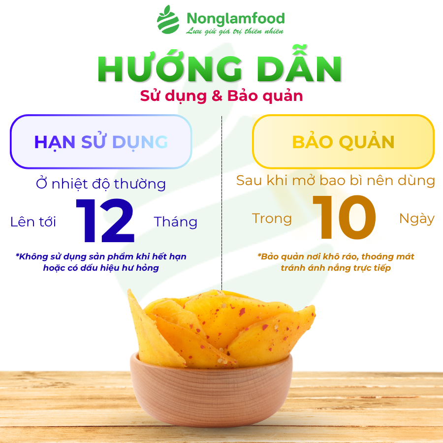 XOÀI SẤY DẺO MUỐI ỚT | TÚI 500G | CHILLI DRIED MANGO | HEALTHY SNACK