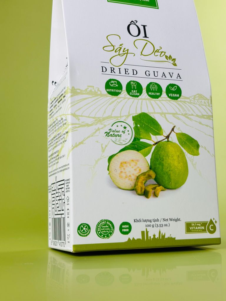 ỔI SẤY DẺO NONGLAMFOOD HỘP 100G | ĂN VẶT TỐT CHO SỨC KHỎE | HEALTHY SNACK