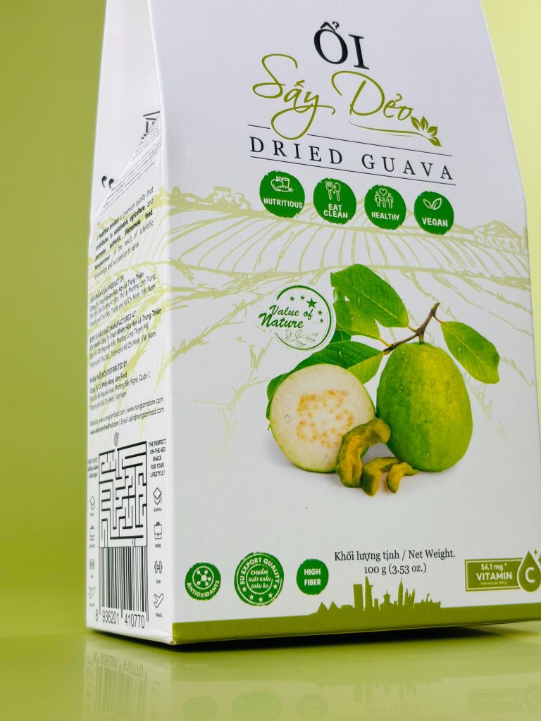 ỔI SẤY DẺO NONGLAMFOOD HỘP 100G | ĂN VẶT TỐT CHO SỨC KHỎE | HEALTHY SNACK